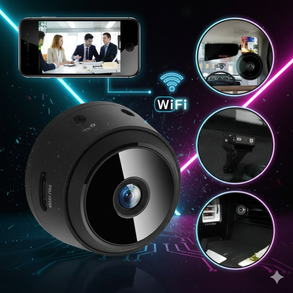 🔥 MINI CÁMERA ESPIA A9 WIFI HD™
