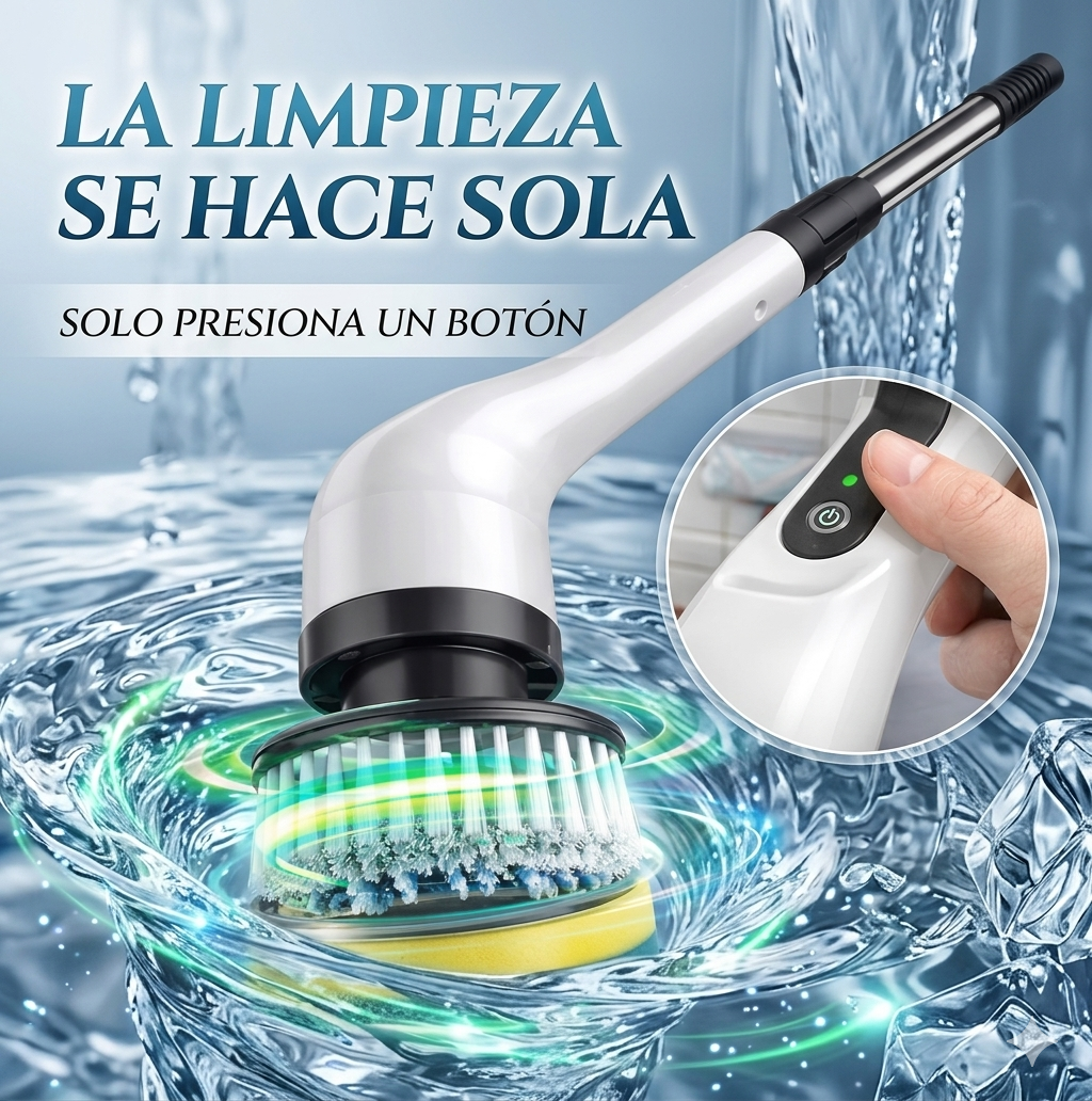 Cepillo Electrico De Limpieza 9 en 1