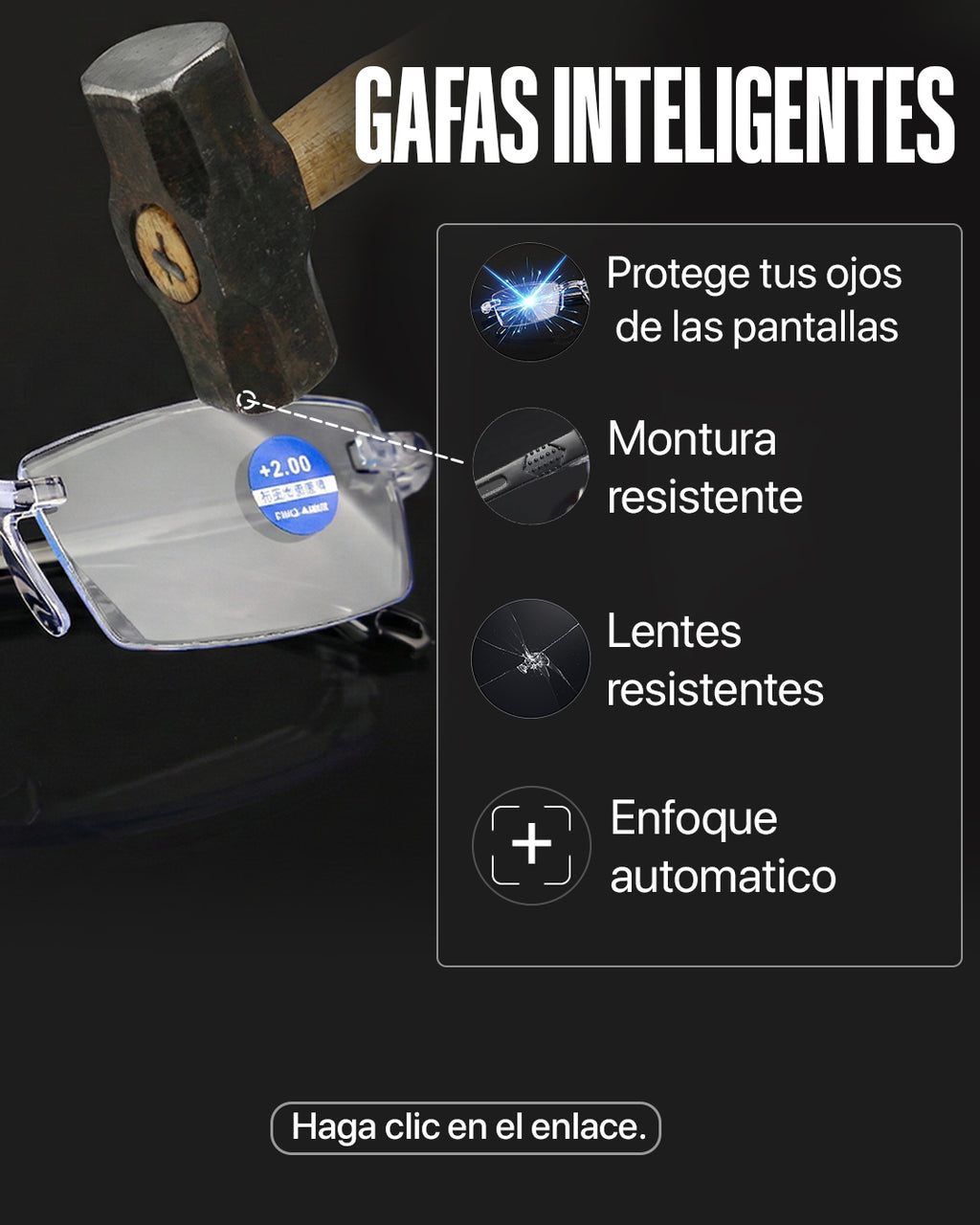 VisionFlex™ – Gafas Fotocromáticas con Protección de Luz Azul