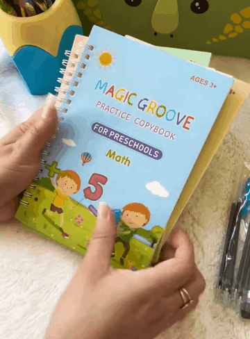 KIT 4 LIBROS CALIGRAFIA TINTA MAGICA